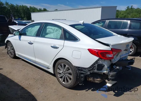 2017 Hyundai Sonata Sport из США, поврежденный, VIN 5NPE34AF4HH593478